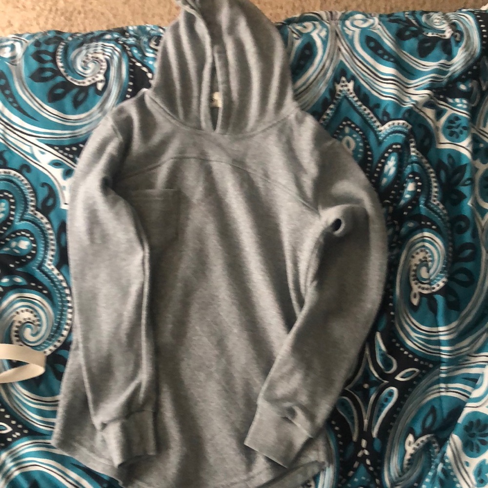 Grey hoodie